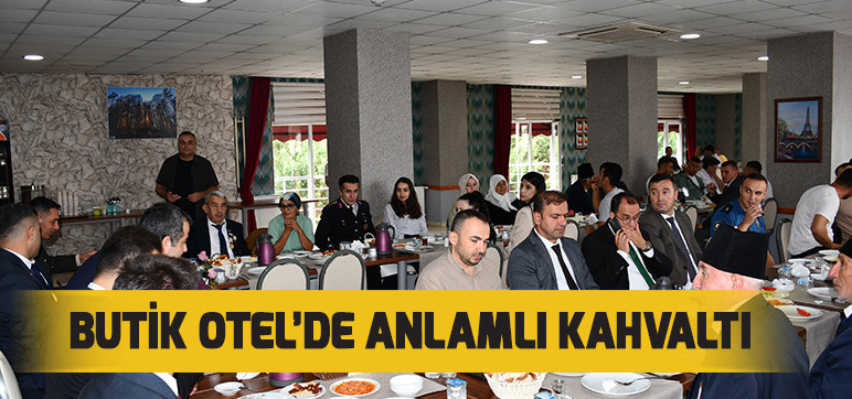 BUTİK OTEL’DE ANLAMLI KAHVALTI