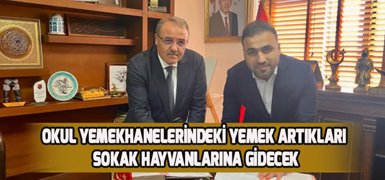 Okul Yemekhanelerindeki Yemek Artıkları Sokak Hayvanlarına Gidecek