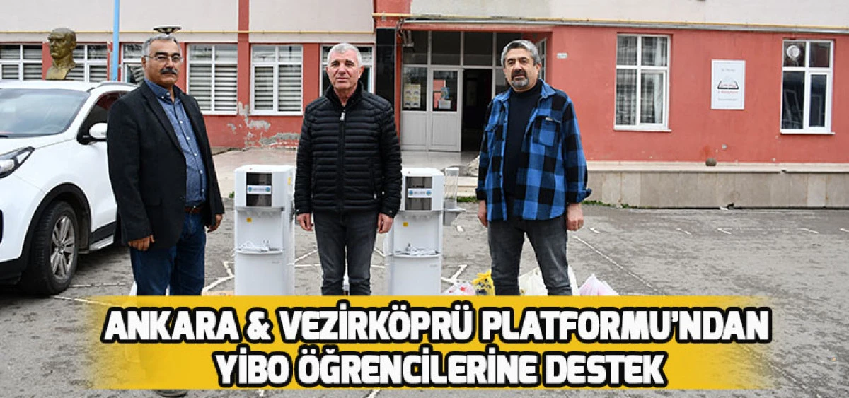 Ankara & Vezirköprü Platformu’ndan YİBO Öğrencilerine Destek