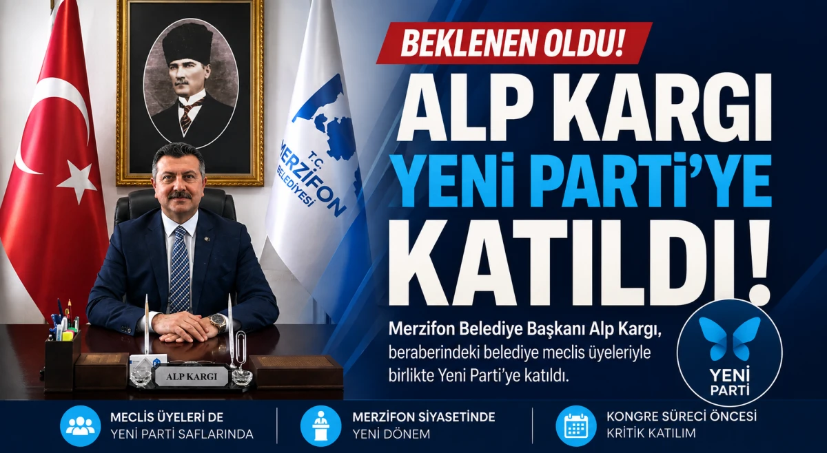 Beklenen Oldu! Alp Kargı Yeni Parti&rsquo;ye Katıldı