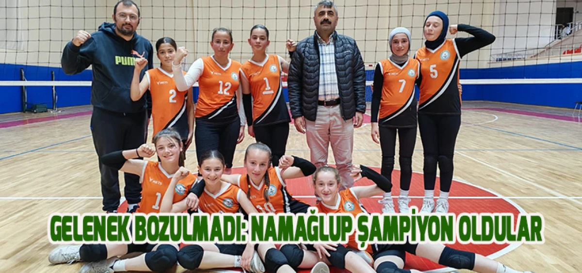 Gelenek Bozulmadı: Namağlup Şampiyon Oldular