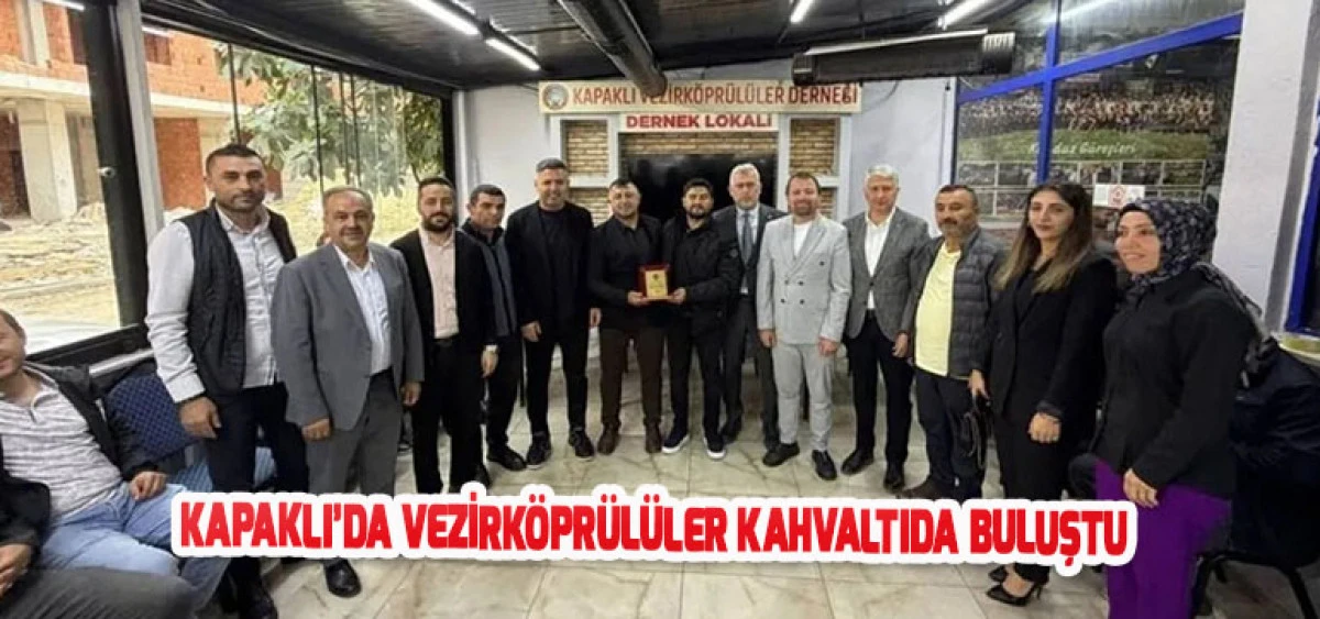 Kapaklı&rsquo;da Vezirk&ouml;pr&uuml;l&uuml;ler Kahvaltıda Buluştu