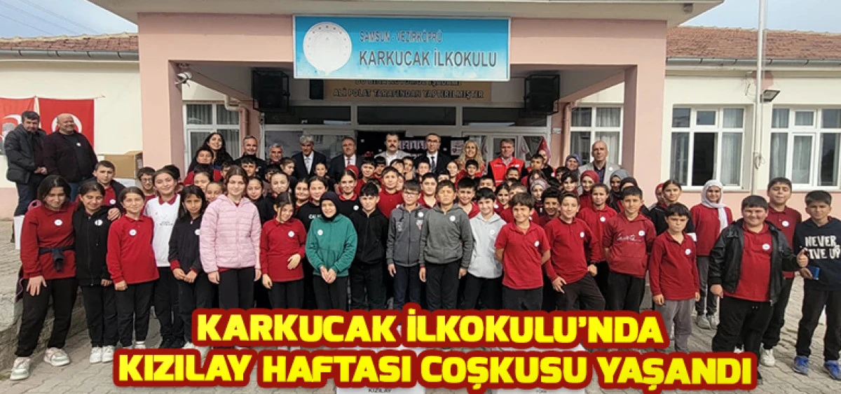 Karkucak İlkokulu’nda Kızılay Haftası Coşkusu Yaşandı