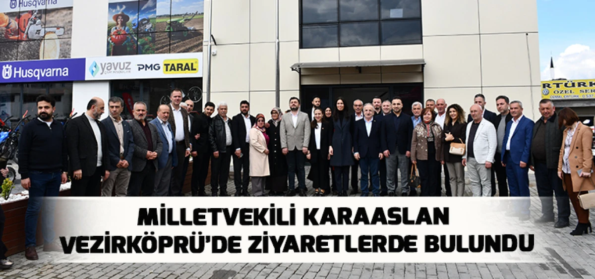 Milletvekili Karaaslan Vezirk&ouml;pr&uuml;&rsquo;de Ziyaretlerde Bulundu