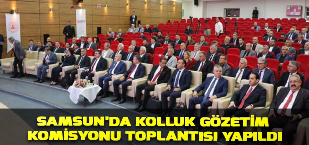 Samsun’da Kolluk Gözetim Komisyonu Toplantısı Yapıldı