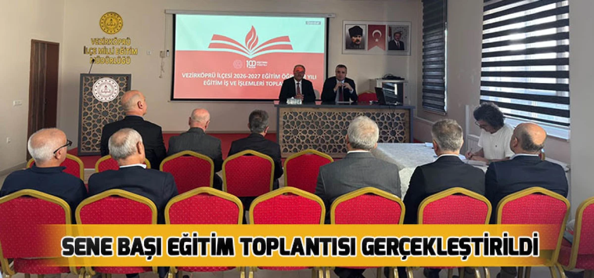 Sene Başı Eğitim Toplantısı Ger&ccedil;ekleştirildi