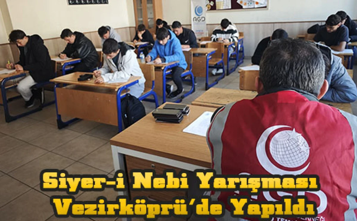 Siyer-i Nebi Yarışması Vezirk&ouml;pr&uuml;&rsquo;de Yapıldı