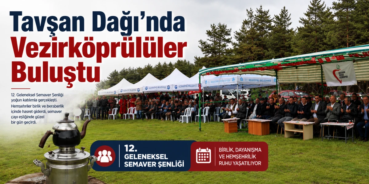 Tavşan Dağı&rsquo;nda Vezirk&ouml;pr&uuml;l&uuml;ler Buluştu