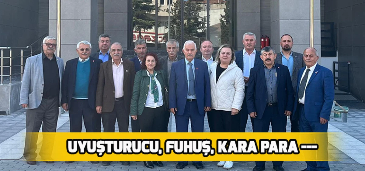 UYUŞTURUCU, FUHUŞ, KARA PARA ---