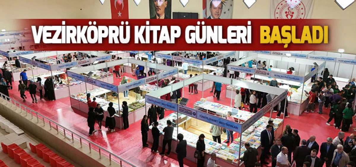 Vezirköprü Kitap Günleri Başladı
