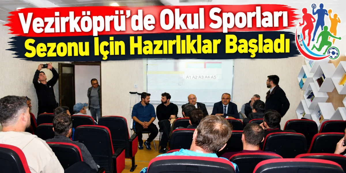 Vezirk&ouml;pr&uuml;&rsquo;de Okul Sporları Sezonu İ&ccedil;in Hazırlıklar Başladı
