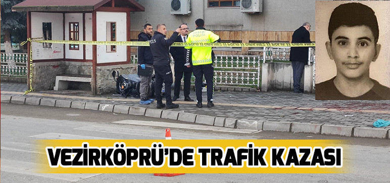 Vezirköprü’de Trafik Kazası