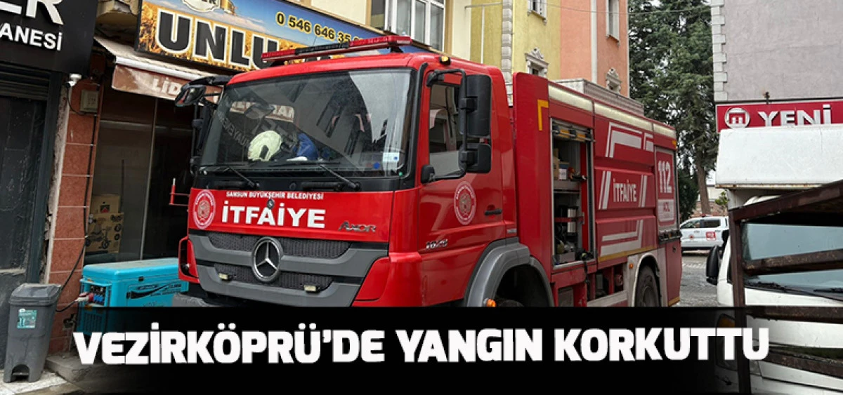 Vezirk&ouml;pr&uuml;&rsquo;de Yangın Korkuttu