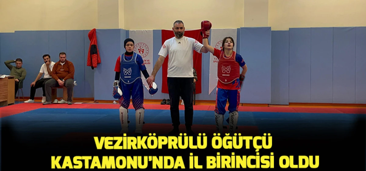 Vezirk&ouml;pr&uuml;l&uuml; &Ouml;ğ&uuml;t&ccedil;&uuml; Kastamonu&rsquo;nda İl Birincisi Oldu